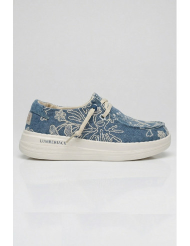 Lumberjack slip-on in tessuto con ricami Demy 102269196 [84aa79ef]