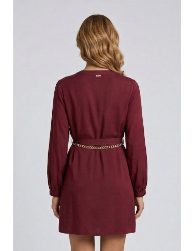 Markup abito corto in twill di viscosa MW1610218 [51cb21d3]