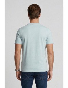 Lyle & Scott t-shirt in cotone con taschino e logo ricamato TS2407V [39705385] 2