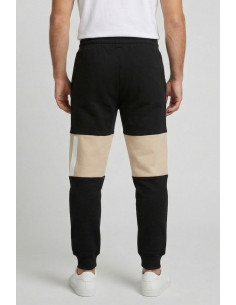 Icon jogger in cotone stretch con logo a contrasto IUP007 [04bd337c] 2