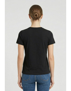 PDK t-shirt in cotone con ricamo floreale 3297P4586 [bc0d077c] 2