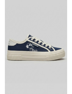 Lumberjack sneaker in tela con stampe Peanuts Anya 102277 [fd00e0b9]