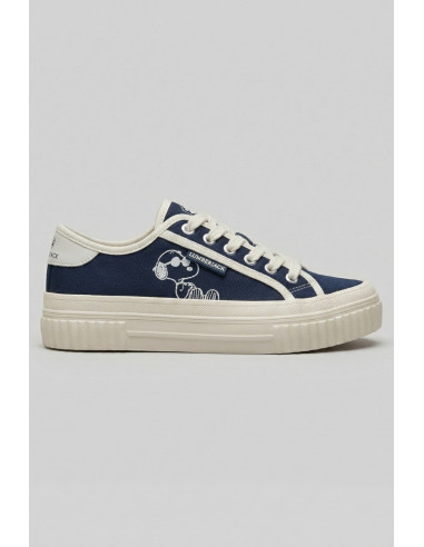 Lumberjack sneaker in tela con stampe Peanuts Anya 102277 [fd00e0b9]