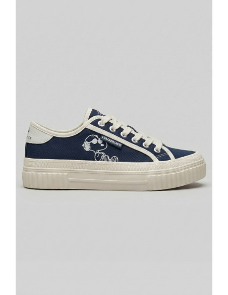 Lumberjack sneaker in tela con stampe Peanuts Anya 102277 [fd00e0b9]