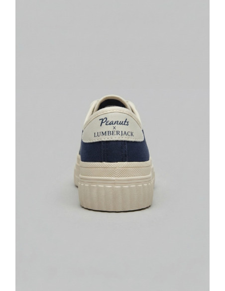 Lumberjack sneaker in tela con stampe Peanuts Anya 102277 [933b62b0]
