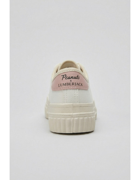 Lumberjack sneaker in tela con stampe Peanuts Anya 102277 [04b4f6cf]