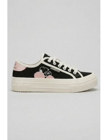 Lumberjack sneaker in tela con stampe Peanuts Anya 102277 [418dcc4a]