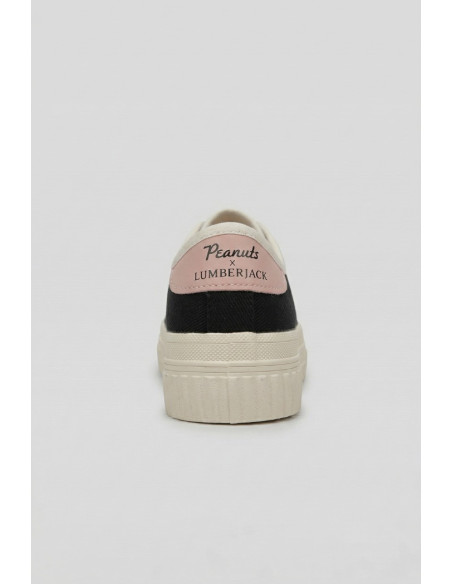 Lumberjack sneaker in tela con stampe Peanuts Anya 102277 [2fb64e43]