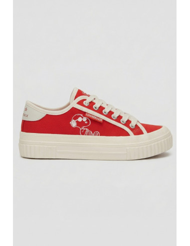 Lumberjack sneaker in tela con stampe Peanuts Anya 102277 [db49b335]
