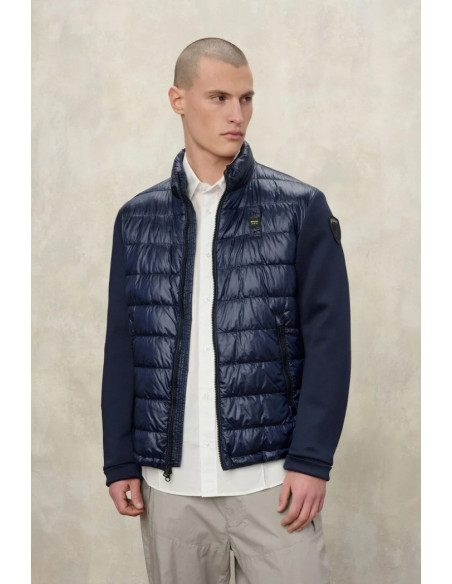 Blauer giubbetto maniche scuba Hebron 26sbluc02207-007459 [8305ffdc]