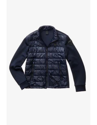Blauer giubbetto maniche scuba Hebron 26sbluc02207-007459 [e86e3acb]