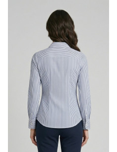 PDK camicia rigata in cotone stretch 056951 [452a9a17] 2