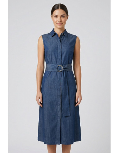 Markup abito in tessuto effetto denim MW1610200 [1bcd5519]