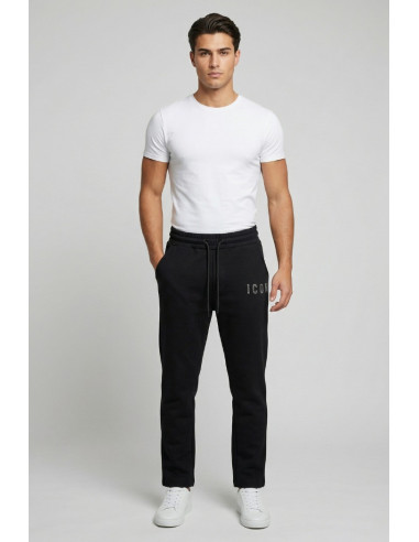Icon jogger in misto viscosa con logo borchiato IUP010 [31ee88af]