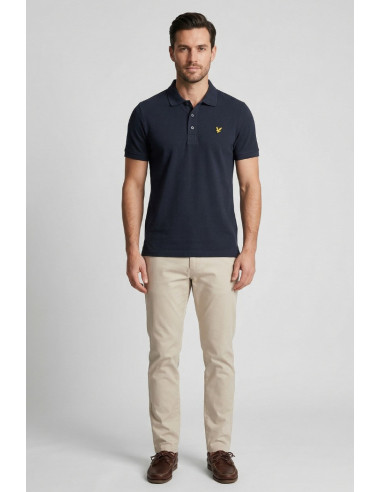 Lyle & Scott polo in piquet di cotone stretch SP400VOG [d4c7304c]