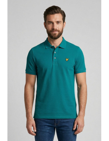 Lyle & Scott polo in piquet di cotone stretch SP400VOG [4a1e8f0f]