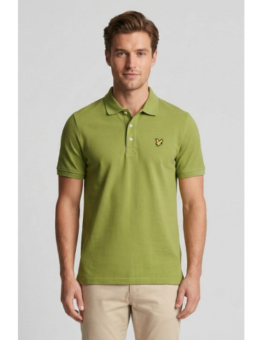 Lyle & Scott polo in piquet di cotone stretch SP400VOG [30061700]
