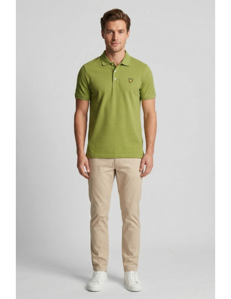 Lyle & Scott polo in piquet di cotone stretch SP400VOG [5e3d9509]