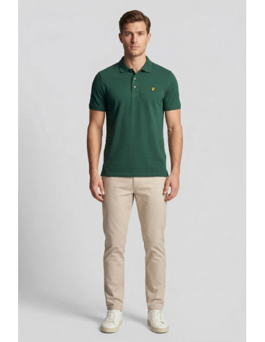 Lyle & Scott polo in piquet di cotone stretch SP400VOG [cd6eccc8]