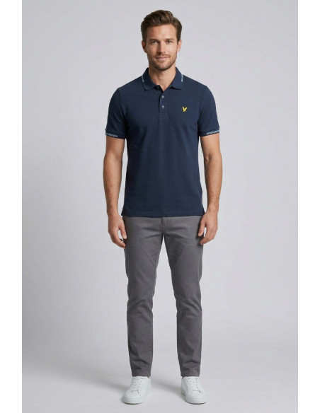 Lyle & Scott polo in piquet di cotone fine SP2402V [af03f169]