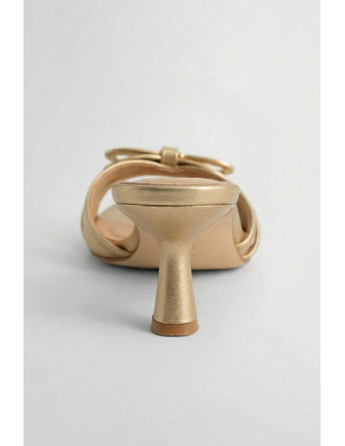 Gold & Gold sandalo con incrocio e fiocco GP921 [bd1fd561]
