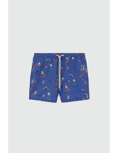 Roy Roger's costume con stampa Riviera RRU90305CQ98XXXX [e13f932e]