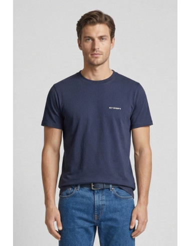 Roy Roger's t-shirt girocollo in jersey Supima RRU90049CG060569 [f491e3b9]
