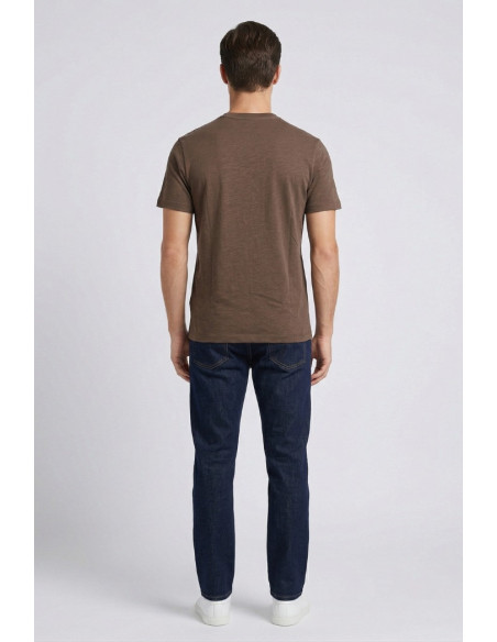 Roy Roger's t-shirt girocollo in jersey Supima RRU90049CG060569 [efabb759]