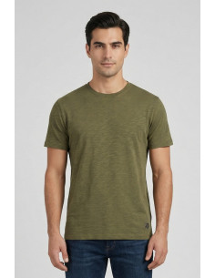 Markup t-shirt girocollo in cotone fiammato MK11011 [054687da]