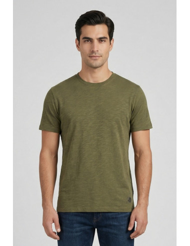 Markup t-shirt girocollo in cotone fiammato MK11011 [054687da]