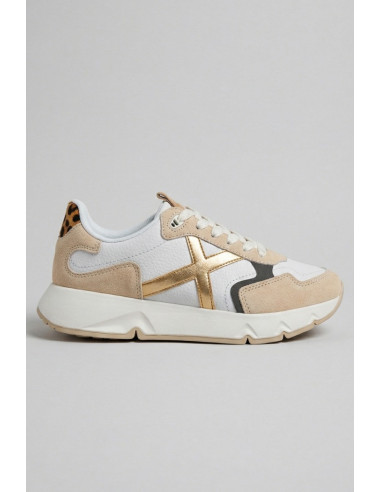 Munich sneaker allacciata con logo Mamba 419100 [a5e48669]