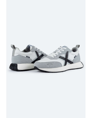 Munich sneaker allacciata con logo Xemine 79 8907079 [72616c00]