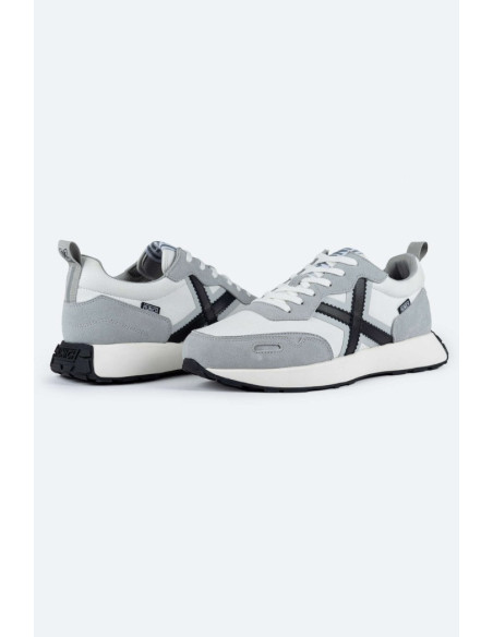 Munich sneaker allacciata con logo Xemine 79 8907079 [72616c00]