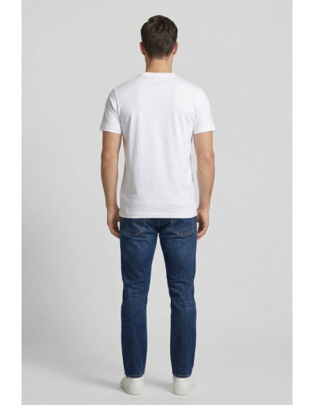Icon t-shirt in cotone con stampa logo IUT002 [8f215fb9]