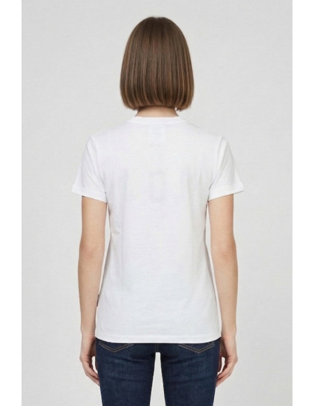 Icon t-shirt in jersey di cotone con maxi stampa logo IDT001 [c5d32966]