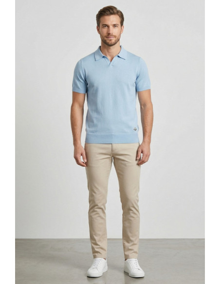 Roy Roger's polo in maglia di cotone RRU90325CS17XXXX [ae8f9714]
