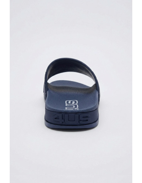 4US Paciotti ciabatta slipper con fascia logata P40470 [3673447b]
