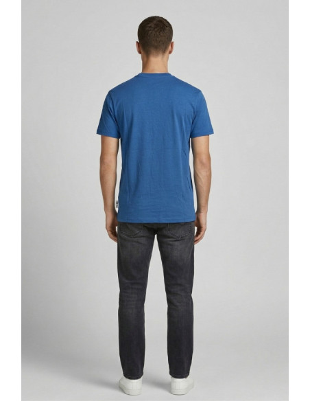 Icon t-shirt in cotone con taschino stampato IUW030 [9b314621]