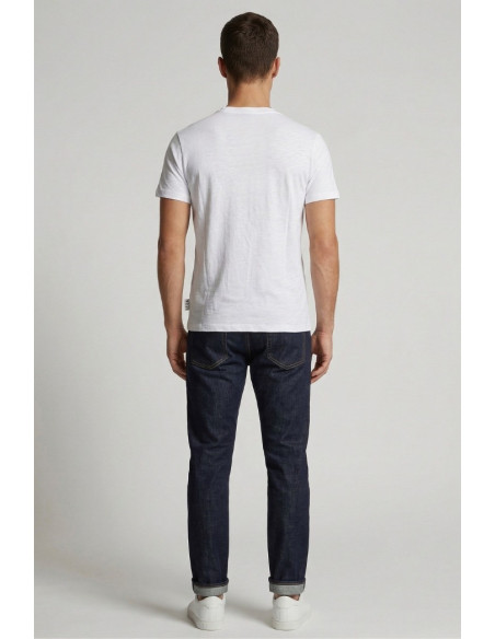 Icon t-shirt in cotone con taschino stampato IUW030 [0cbed25e]