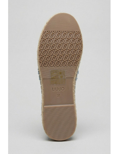 Liu Jo espadrillas in denim jacquard Capri 01 SA6091TX523 [17d39641]