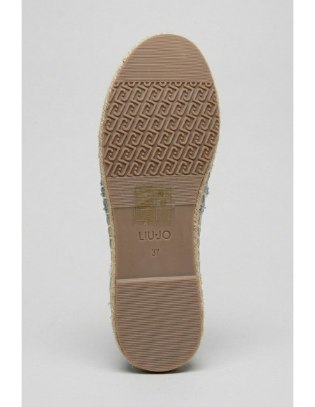 Liu Jo espadrillas in denim jacquard Capri 01 SA6091TX523 [17d39641]