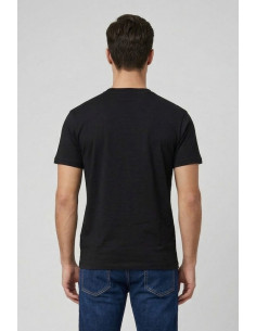 Icon t-shirt in cotone con stampa logo effetto lucido IUT019 [c4246bef] 2