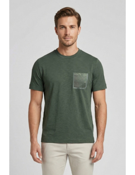 Markup t-shirt in tessuto tecnico con taschino MK1910091 [87e61e75]