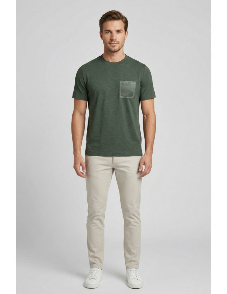 Markup t-shirt in tessuto tecnico con taschino MK1910091 [e9dd9c7c]