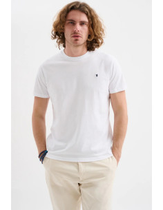 Jaggy t-shirt in jersey con logo ricamo Sahara JMT004DJ102261 [63ae8c6d]