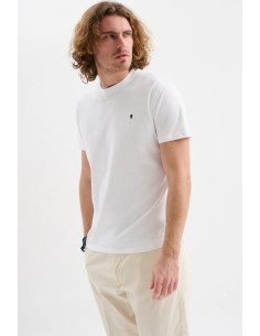 Jaggy t-shirt in jersey con logo ricamo Sahara JMT004DJ102261 [63ae8c6d] 2