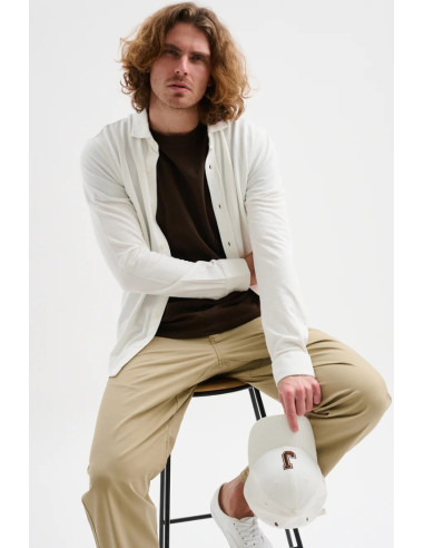 Jaggy t-shirt in jersey con logo ricamo Sahara JMT004DJ102261 [e6da2595]