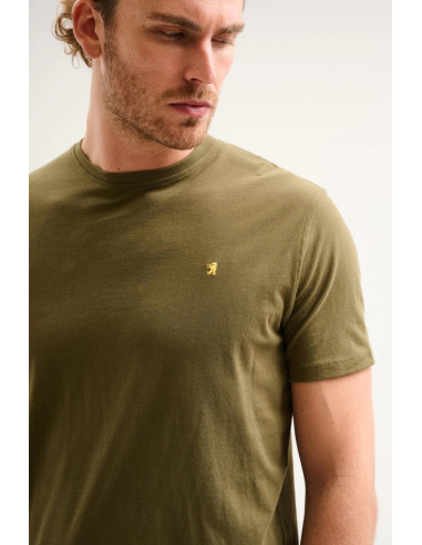 Jaggy t-shirt in jersey con logo ricamo Sahara JMT004DJ102261 [dbeea785]