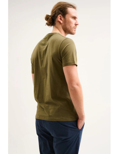 Jaggy t-shirt in jersey con logo ricamo Sahara JMT004DJ102261 [69a3219f]