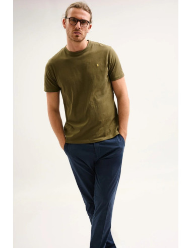 Jaggy t-shirt in jersey con logo ricamo Sahara JMT004DJ102261 [debee09b]